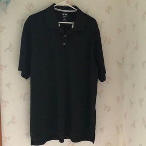 Mens Adidas Climalite Black Golf Polo Shirt size XL